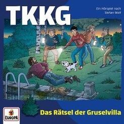 Ein Fall f&uuml;r TKKG - Das R&auml;tsel der Gruselvilla,1 Audio-CD