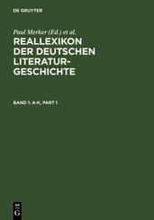 Reallexikon der deutschen Literaturgeschichte, 5 Teile