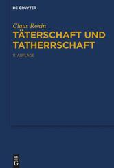 T&auml;terschaft und Tatherrschaft