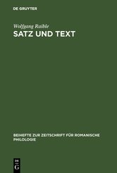 Satz und Text (eBook, PDF)