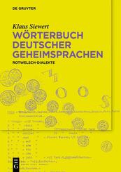 W&ouml;rterbuch deutscher Geheimsprachen