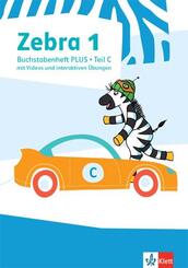 Zebra 1, Buchstabenheft PLUS mit Videos und interaktiven &Uuml;bungen Klasse 1