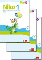 Niko 1 - Arbeitsheft Plus Druckschrift Klasse 1, 3 Hefte