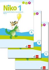 Niko 1 - Arbeitsheft Plus Grundschrift Klasse 1, 3 Hefte