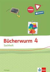 B&uuml;cherwurm Sachheft 4. Ausgabe f&uuml;r Th&uuml;ringen
