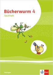 B&uuml;cherwurm Sachunterricht 4. Ausgabe f&uuml;r Th&uuml;ringen