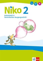 Niko Sprachbuch 2 - Arbeitsheft in Vereinfachter Ausgangsschrift Klasse 2