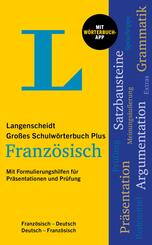 Langenscheidt Gro&szlig;es Schulw&ouml;rterbuch Plus Franz&ouml;sisch, m.  Buch, m.  Online-Zugang