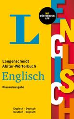 Langenscheidt Abitur-W&ouml;rterbuch Englisch Klausurausgabe, m.  Buch, m.  Online-Zugang