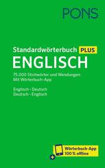 PONS Standardw&ouml;rterbuch Plus Englisch, m.  Buch, m.  Online-Zugang