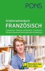 PONS Sch&uuml;lerw&ouml;rterbuch Franz&ouml;sisch, m.  Buch, m.  Online-Zugang