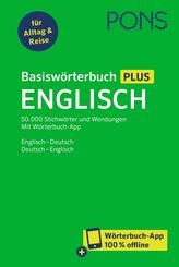 PONS Basisw&ouml;rterbuch Plus Englisch, m.  Buch, m.  Online-Zugang