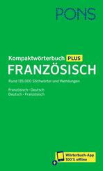 PONS Kompaktw&ouml;rterbuch Franz&ouml;sisch, m.  Buch, m.  Online-Zugang