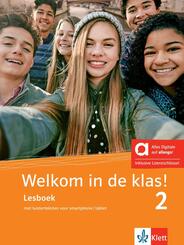 Welkom in de klas! 2 - Hybride Ausgabe allango, m. 1 Beilage