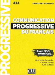 Communication progressive du fran&ccedil;ais, Niveau d&eacute;butant complet, m. Audio-CD