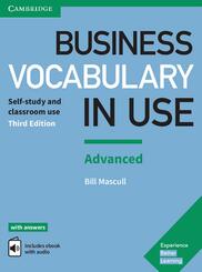 Business Vocabulary in Use: Advanced Third Edition - Wortschatzbuch + L&ouml;sungen + eBook
