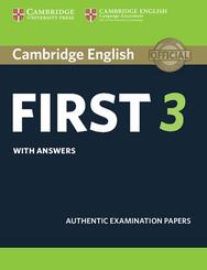 Cambridge English First 3 - Student's Book with answers