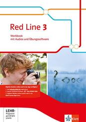 Red Line. Ausgabe ab 2014 - 7. Klasse, Workbook.Bd.3