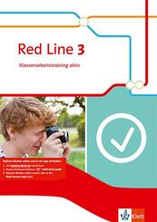 Red Line 3 - Klassenarbeitstraining aktiv mit Mediensammlung Klasse 7.Bd.3