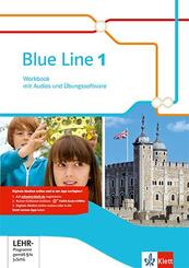 Blue Line 1 - Workbook mit Audio-CD und Lernsoftware