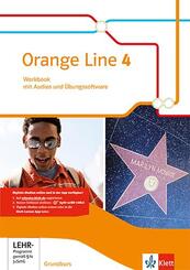 Orange Line 4 Grundkurs, m. 1 Beilage