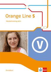 Orange Line 5 - 9. Schuljahr, Vokabeltraining aktiv  Grundkurs mit L&ouml;sungsheft