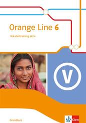 Orange Line 6 - 10. Klasse, Vokabeltraining aktiv Grundkurs