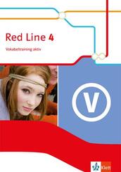 Red Line. Ausgabe ab 2014 - 8. Klasse, Vokabeltraining aktiv.Bd.4