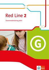 Red Line. Ausgabe ab 2014 - 6. Klasse, Grammatiktraining aktiv, m. CD-ROM.Bd.2