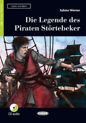 Die Legende des Piraten St&ouml;rtebeker, m. Audio-CD