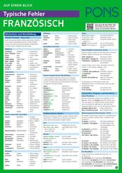 PONS Typische Fehler auf einen Blick Franz&ouml;sisch