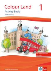 Colour Land 1. Ausgabe Rheinland-Pfalz, Baden-W&uuml;rttemberg und Berlin, m. 1 Audio-CD