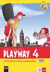 Playway 4. Ab Klasse 3. Ausgabe f&uuml;r Schleswig-Holstein, Niedersachsen, Bremen, Hessen, Berlin, Brandenburg, Sachsen-Anhalt und Th&uuml;ringen, m. 1 CD-ROM
