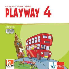 Playway 4. Ab Klasse 3,Audio-CD