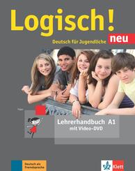 Logisch! Neu - Lehrerhandbuch A1 mit Video-DVD