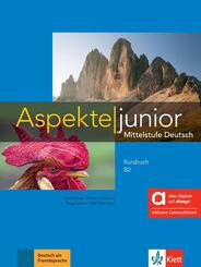 Aspekte junior B2 - Hybride Ausgabe allango, m. 1 Beilage