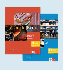 Aspekte Beruf B1/B2 Br&uuml;ckenelement und B2 - Hybride Ausgabe allango, m. 1 Beilage
