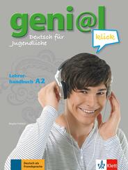 geni@l klick A2 Lehrerhandbuch mit integriertem Kursbuch