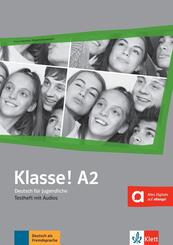 Klasse! A2 Testheft mit Audios online