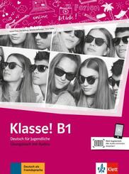 Klasse! B1 &Uuml;bungsbuch mit Audios