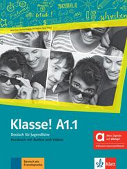 Klasse! A1.1 - Hybride Ausgabe allango, m. 1 Beilage
