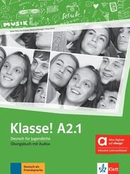 Klasse! A2.1 - Hybride Ausgabe allango, m. 1 Beilage