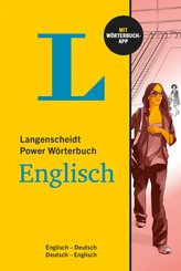 Langenscheidt Power W&ouml;rterbuch Englisch, m.  Buch, m.  Online-Zugang