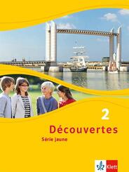 D&eacute;couvertes. S&eacute;rie jaune (ab Klasse 6). Ausgabe ab 2012 - Sch&uuml;lerbuch.Bd.2