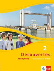 D&eacute;couvertes. S&eacute;rie jaune (ab Klasse 6). Ausgabe ab 2012 - Grammatisches Beiheft.Bd.2