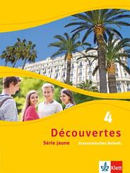 D&eacute;couvertes. S&eacute;rie jaune (ab Klasse 6). Ausgabe ab 2012 - Grammatisches Beiheft.Bd.4