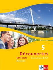 D&eacute;couvertes. S&eacute;rie jaune (ab Klasse 6). Ausgabe ab 2012 - Grammatisches Beiheft, Passerelle.Bd.5