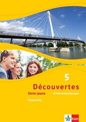 D&eacute;couvertes. S&eacute;rie jaune (ab Klasse 6). Ausgabe ab 2012 - 99 Wortschatz&uuml;bungen, Passerelle.Bd.5