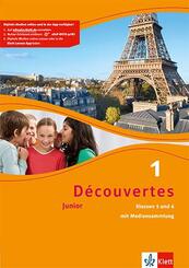 D&eacute;couvertes 1. Junior f&uuml;r Klassen 5 und 6, m. 1 Beilage