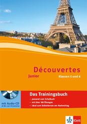 D&eacute;couvertes. Junior f&uuml;r Klassen 5 und 6, m. 1 Audio-CD